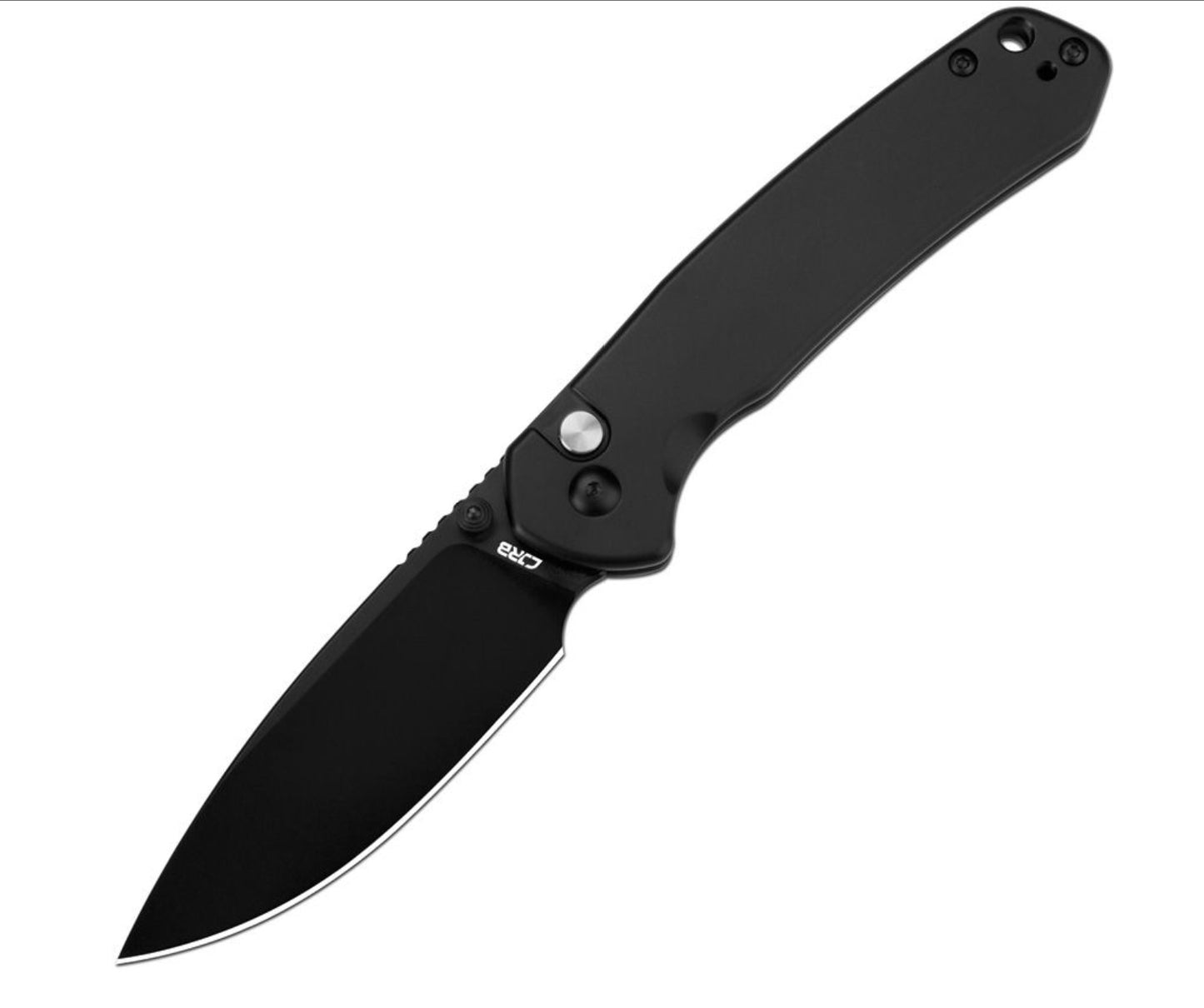 CJRB Pyrite Button Lock Black G10