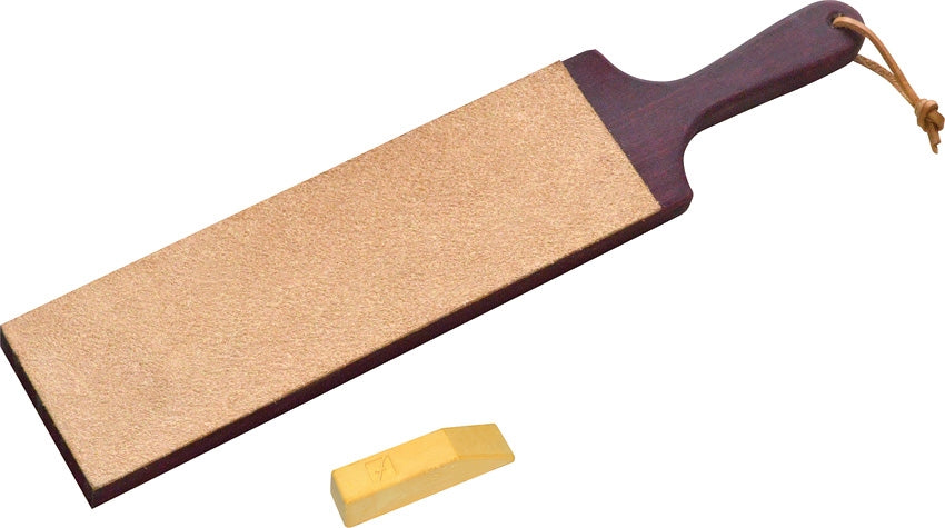 Leather Paddle Strop 10"