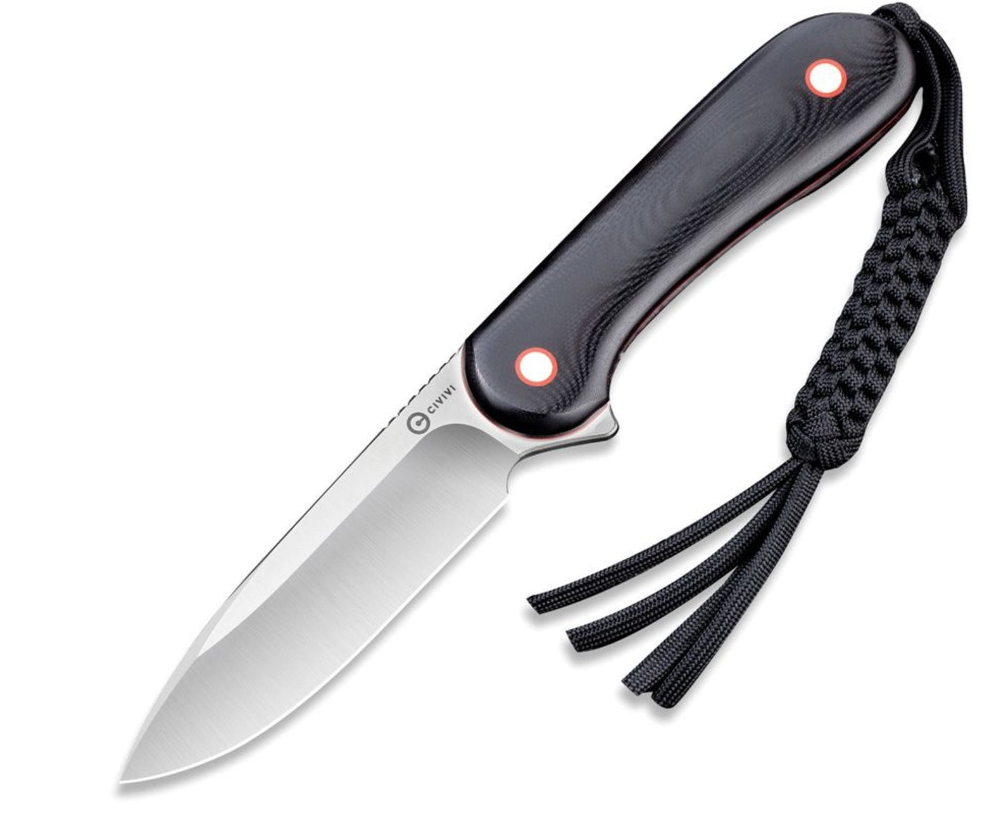 Civivi Elementum Fixed Blade with Black and Red Liners