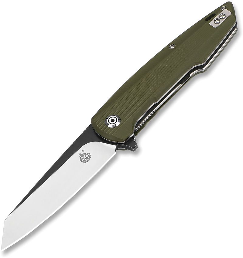 QSP Knife Phoenix Linerlock Green