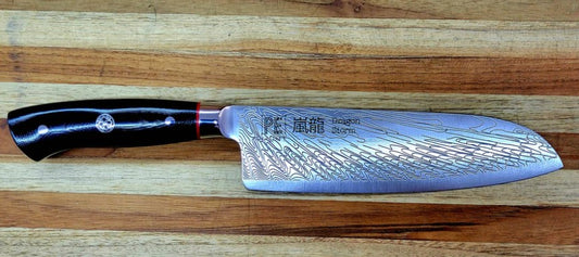 Dragon Storm Santoku 7"